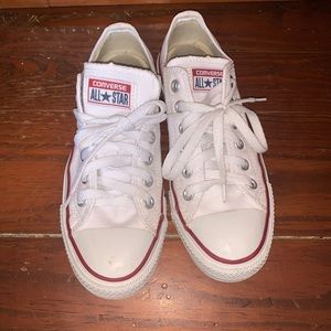 White CONVERSE - women’s size 7